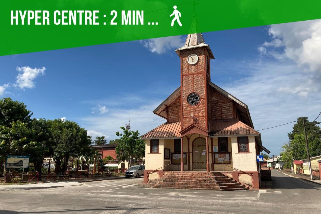 Le Carbet Du Centre-Ville - Clim-Centre-Ville-Wifi-Parking-Netflix サン・ローラン・デュ・マロニ エクステリア 写真