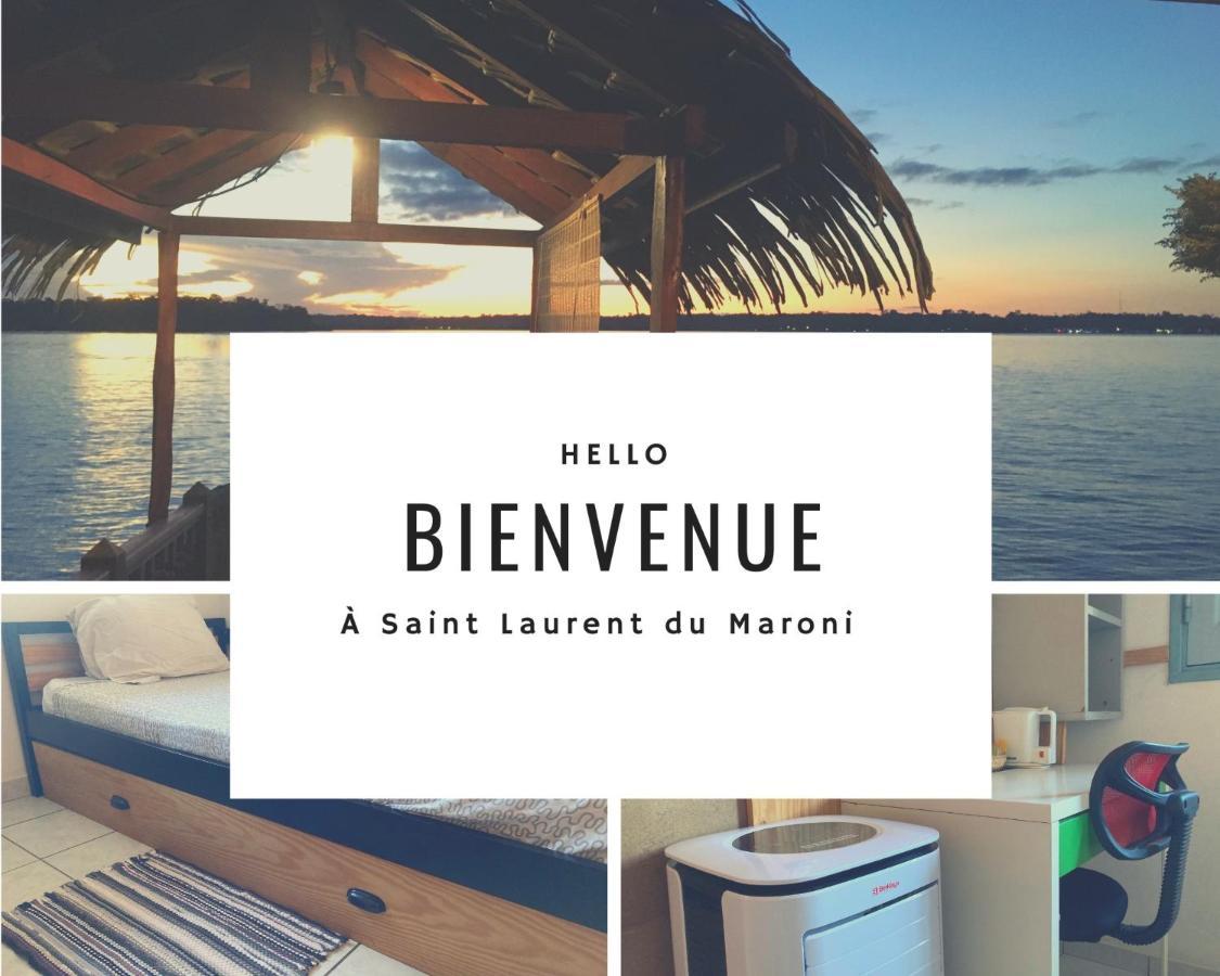 Le Carbet Du Centre-Ville - Clim-Centre-Ville-Wifi-Parking-Netflix サン・ローラン・デュ・マロニ エクステリア 写真